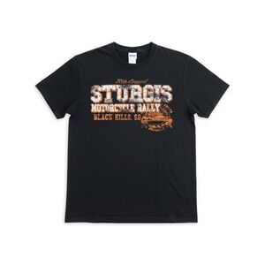 Gildan Sturgis Motorcycle Rally Graphic Tee Men M Biker Americana Motorcycle